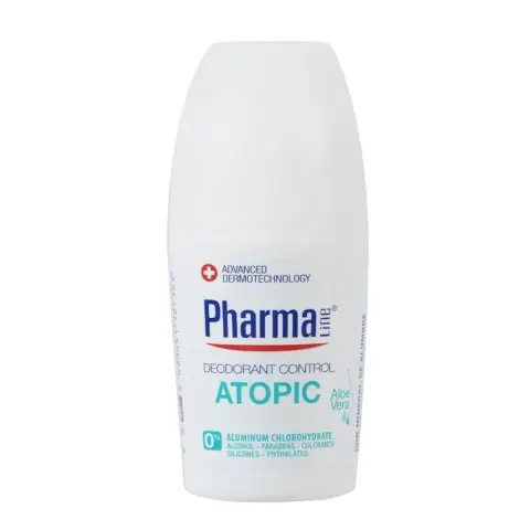 Pharmaline Atopic Deodorant Roll On 50Ml thumbnail 1