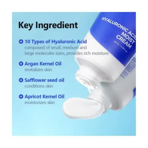 Isntree Hyaluronic Acid Moist Cream 100Ml thumbnail 3