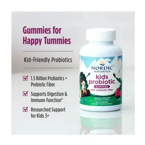 Nordic Naturals Kids Probiotic Gummies 60S thumbnail 3