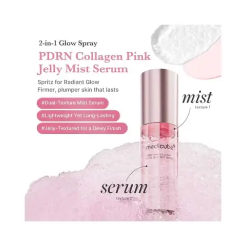 Medicube Pdrn Pink Collgen Glow Gel Mist Serum 100Ml thumbnail 2