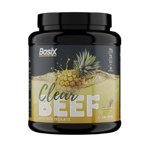 Basix Beef Protein Isolate - Pineapple 2Lb thumbnail 1