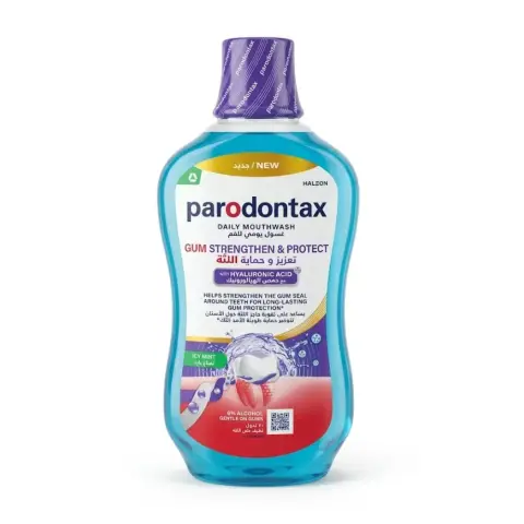 Parodontax Gum Strngth & Protect Mouth Wash Icy Mint 500Ml thumbnail 1