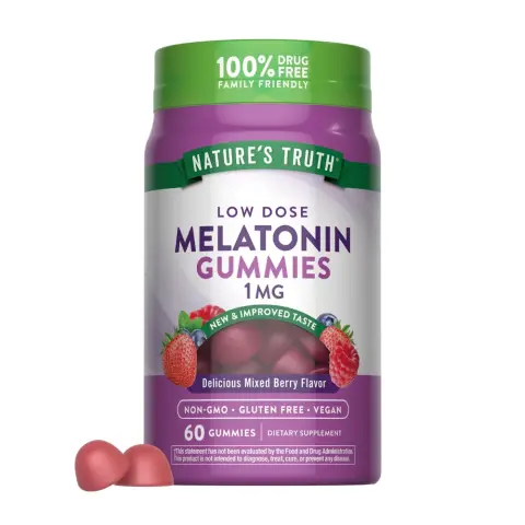 Nature's Truth Melatonin 1mg Gummies 60s thumbnail 1