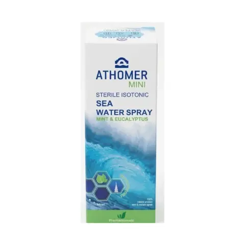 Athomer Mini Isotonic Mint Eucalyptus Spray 35ml thumbnail 1